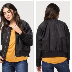 FREE PEOPLE - NWOT Bomber Jacket Sz Large